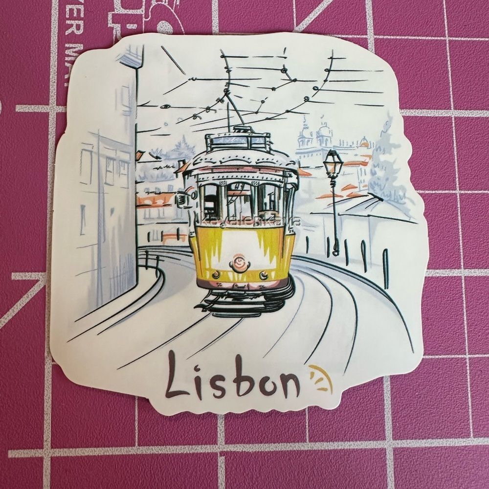 💜13/$13 +Bundle Sticker Sale | Travel Libson Waterproof Sticker